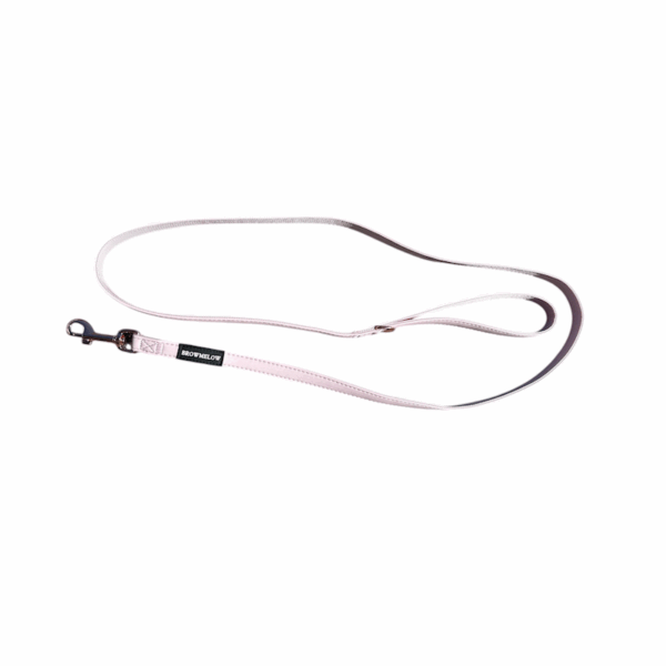 Pack Cuero Rosa - Arnes, Correa y Portabolsas para perros - Imagen 3