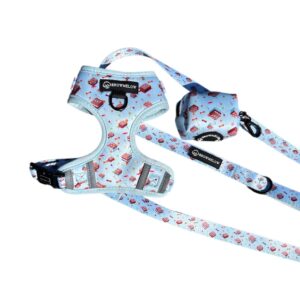 Pack Sweets - Arnés, Correa y Portabolsas para perros